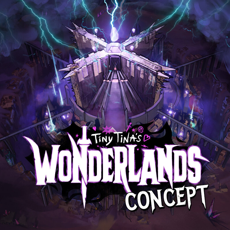 Tiny Tina's Wonderlands Concept - Overworld Fearamid
