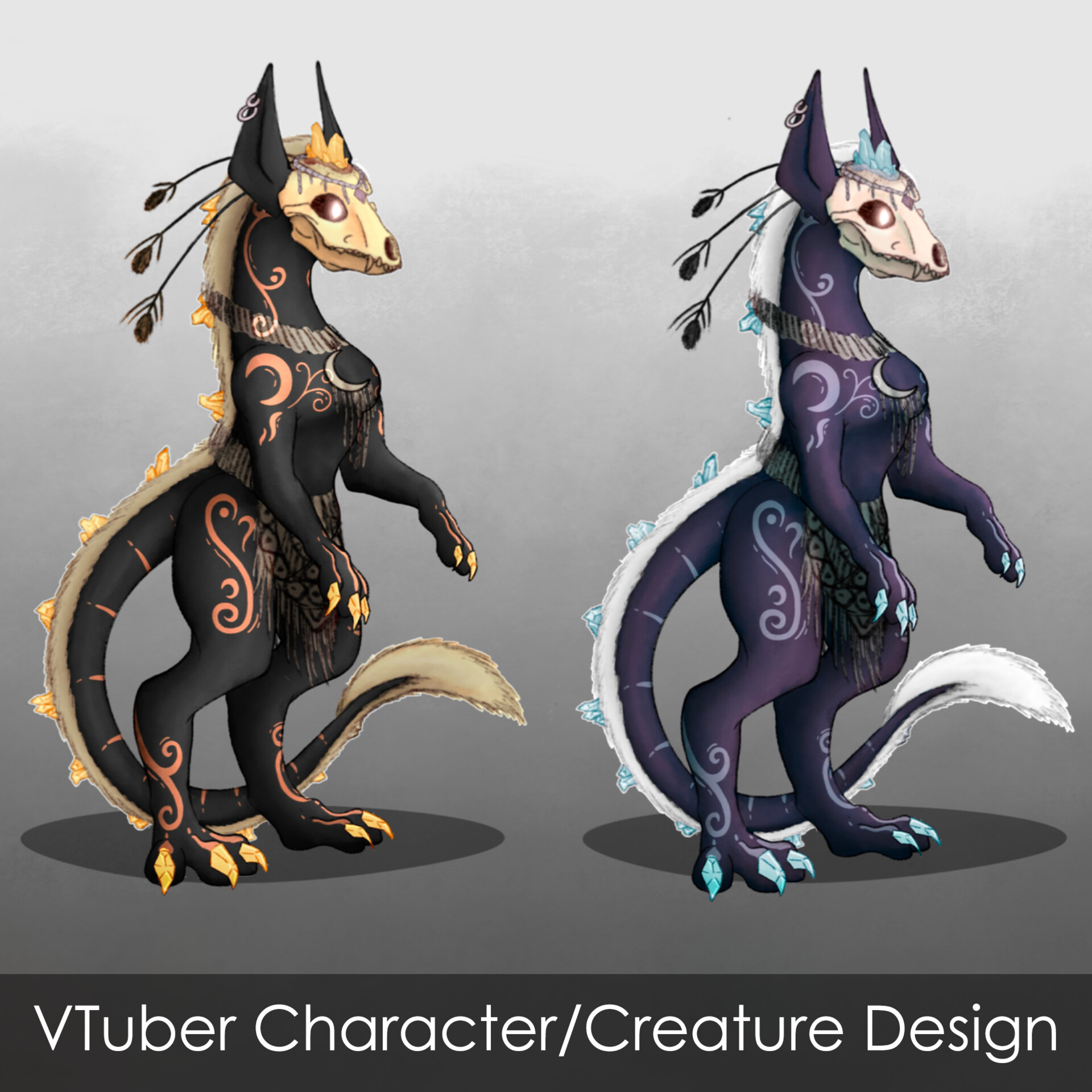 ArtStation - VTuber Character/Creature Design