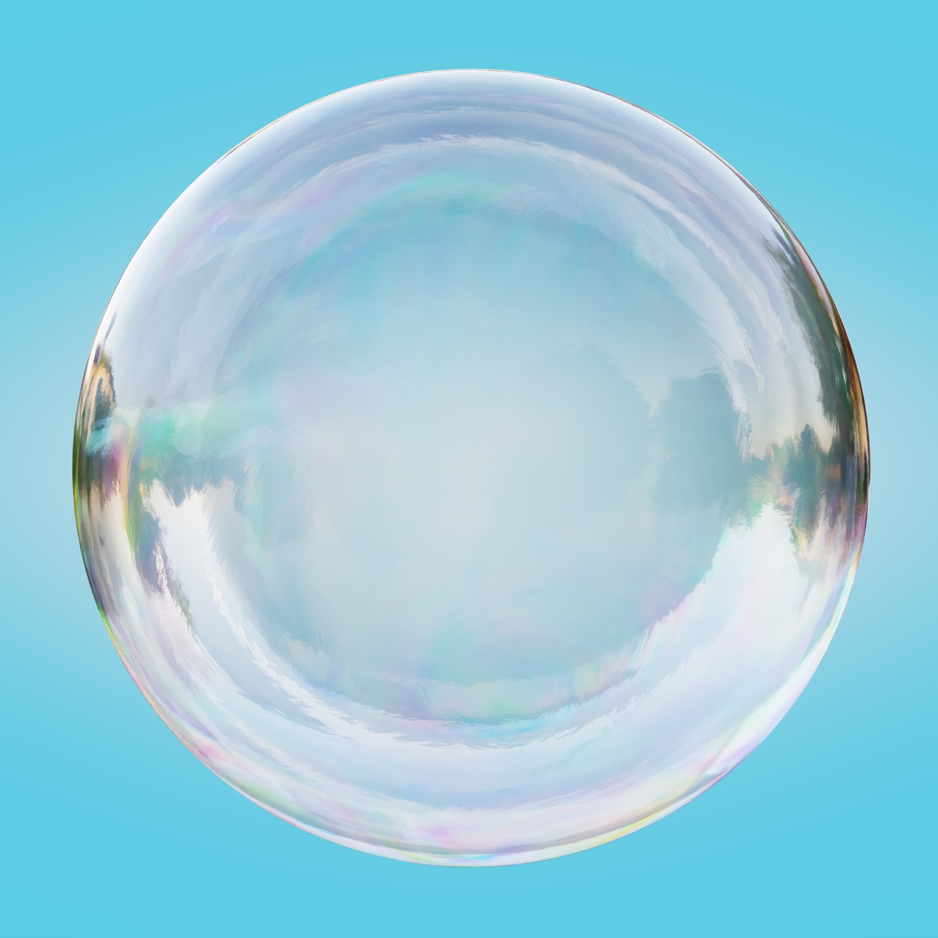 ArtStation - Procedural Bubble Material (Blender Tutorial)