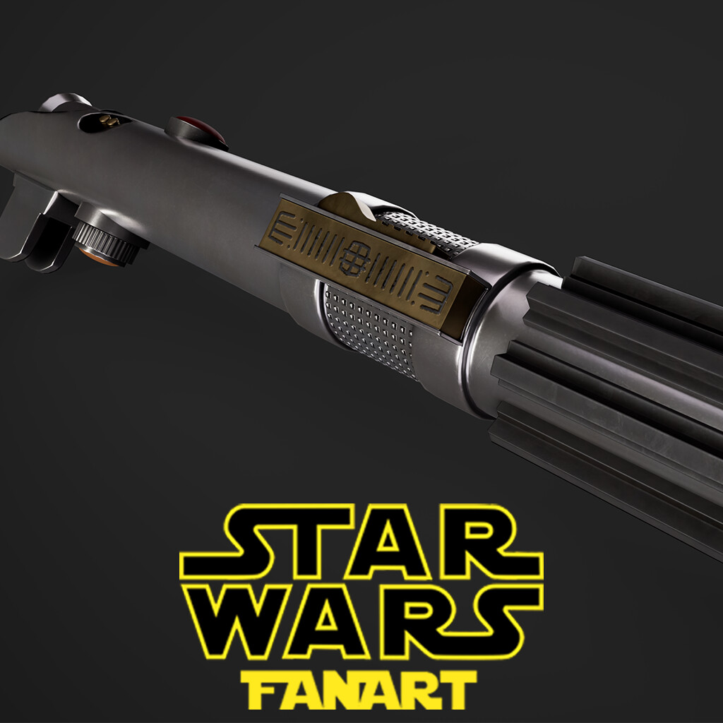 ArtStation - Anakin's Lightsaber