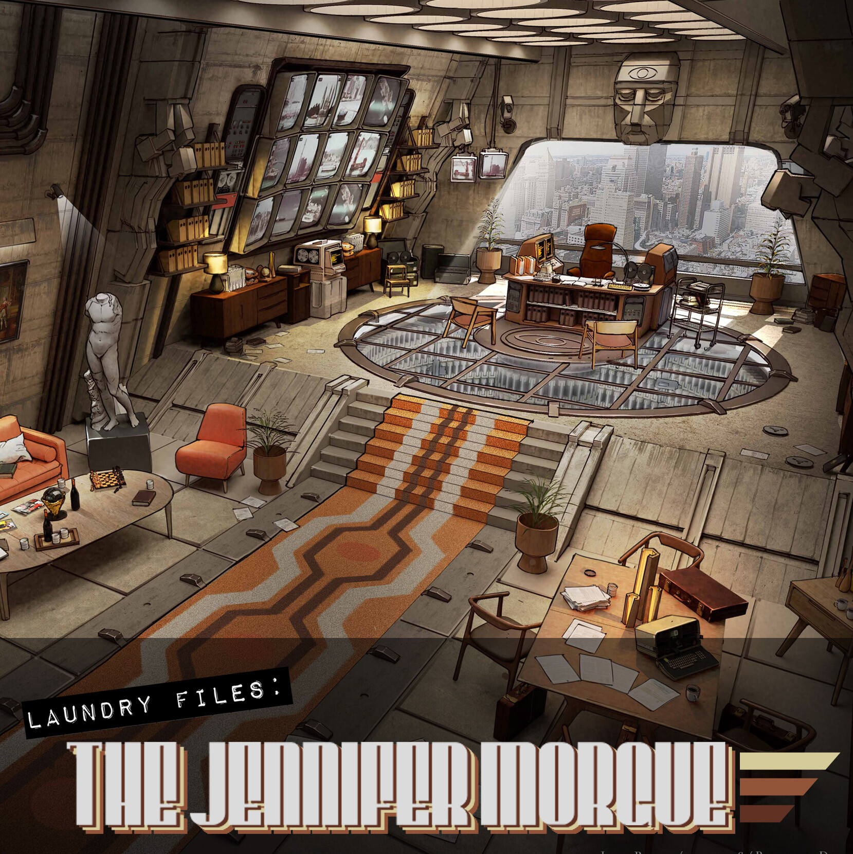 ArtStation Laundry Files Angleton's Office