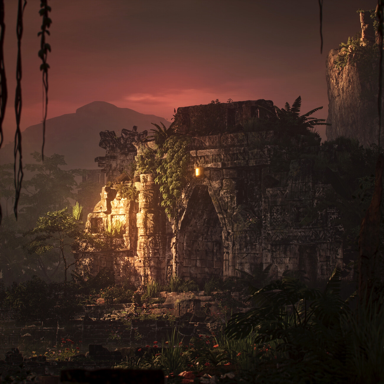 ArtStation - Relighting World - Jungle Ruin