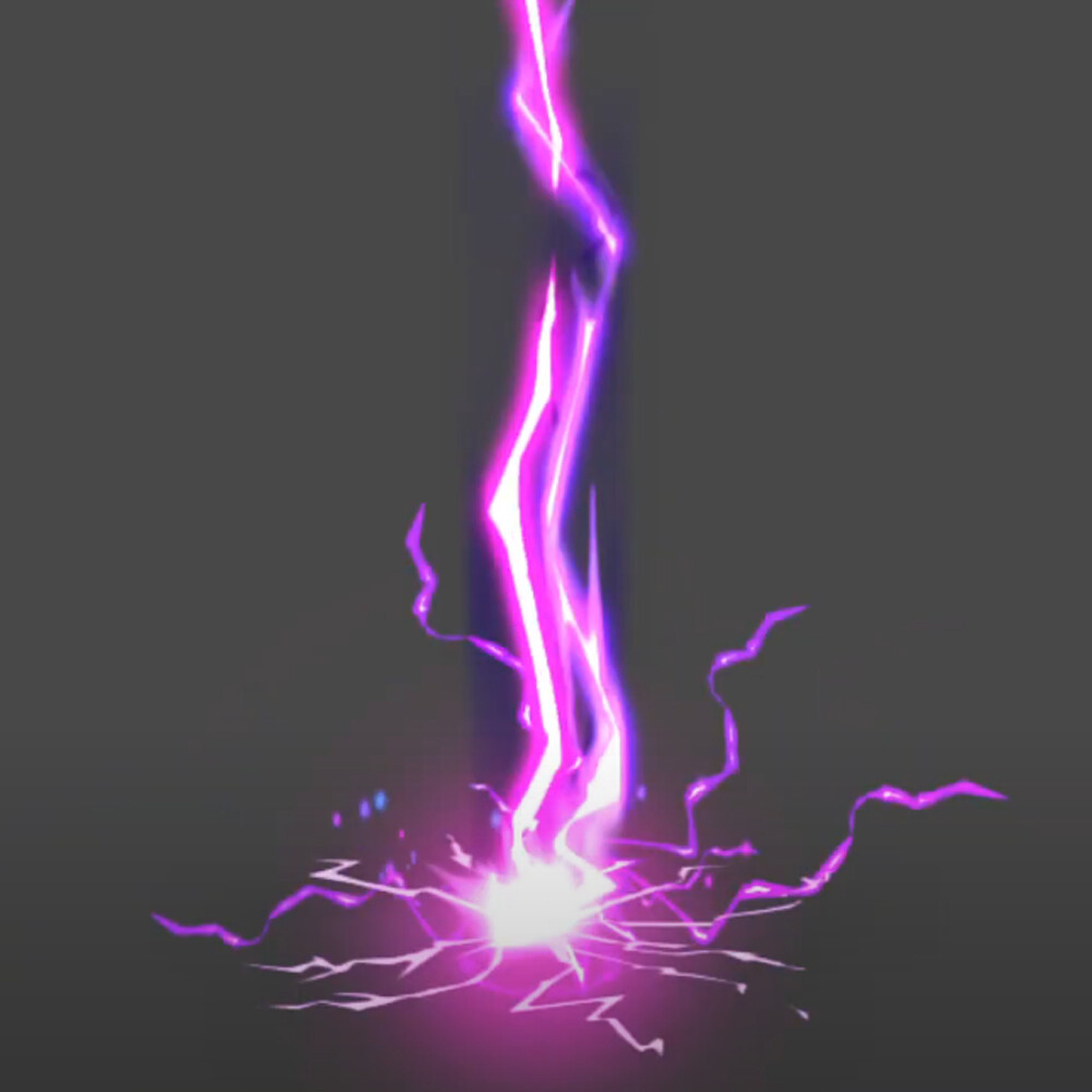 ArtStation Witch Bolt VFX