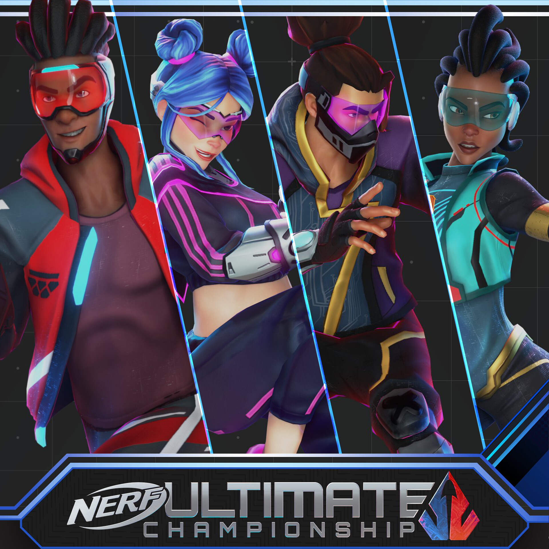 ArtStation - Nerf Ultimate Championship Characters