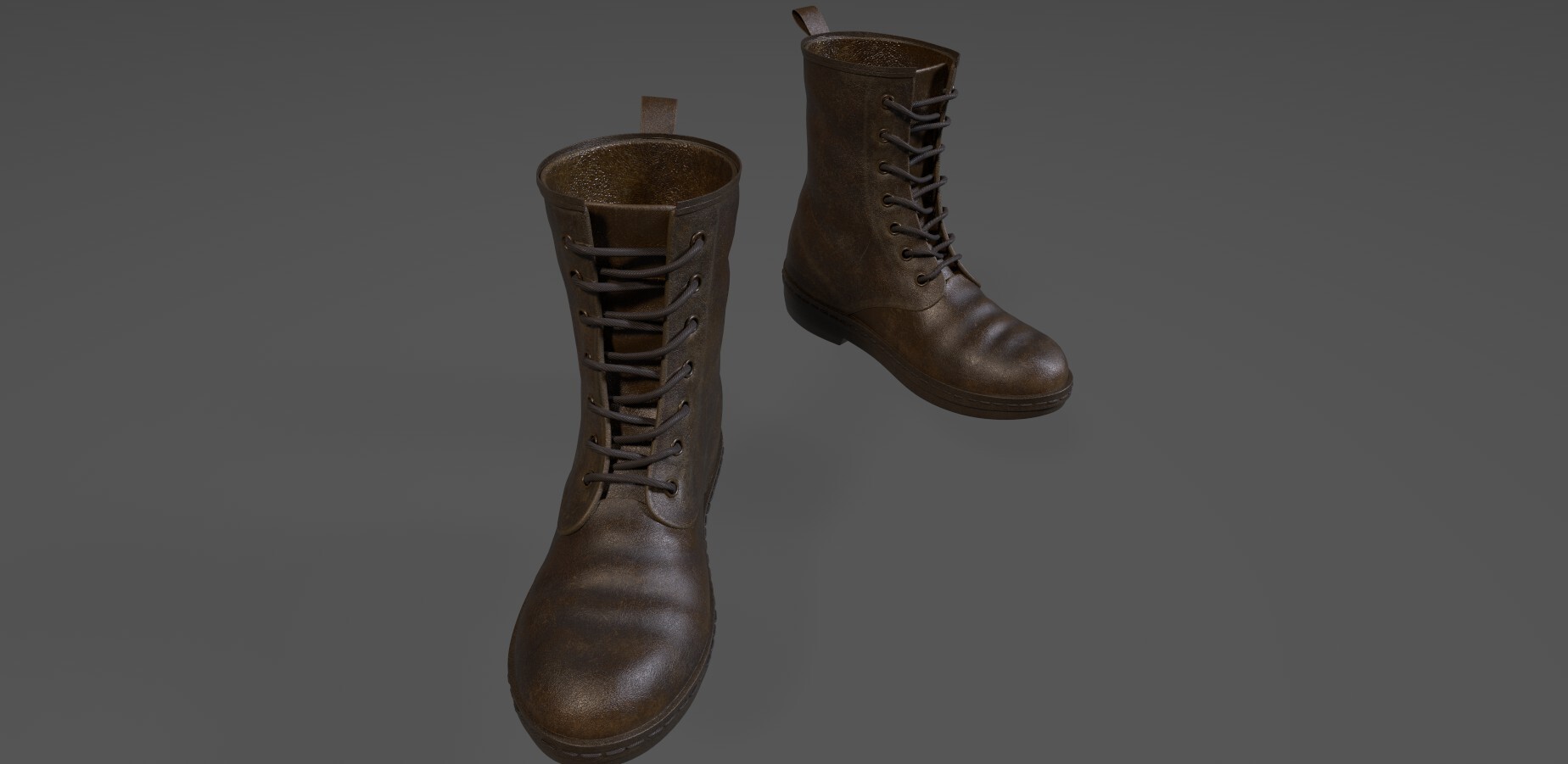 ArtStation - Leather Boots(AAA Games)