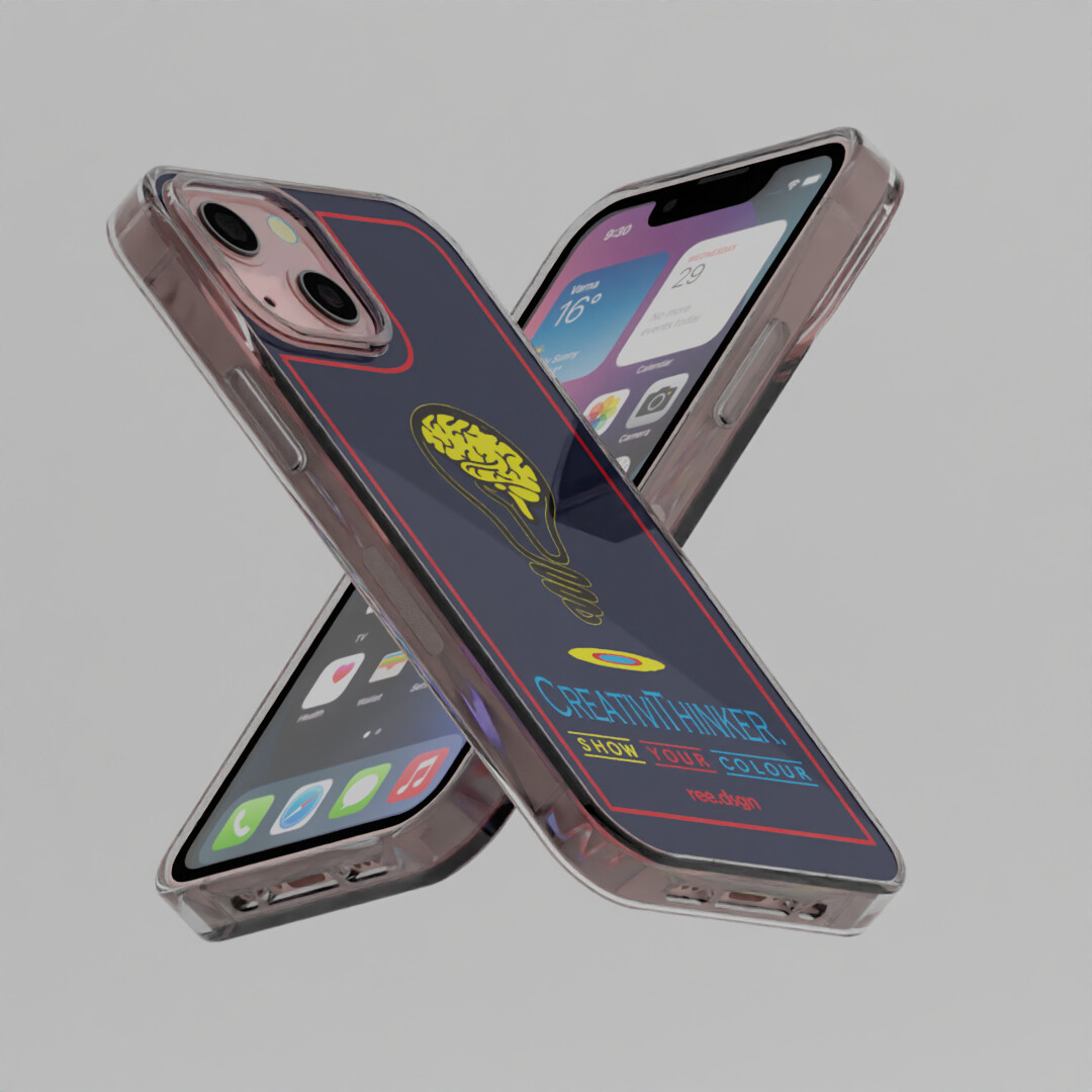 ArtStation Social Media Ads Style Phone Case