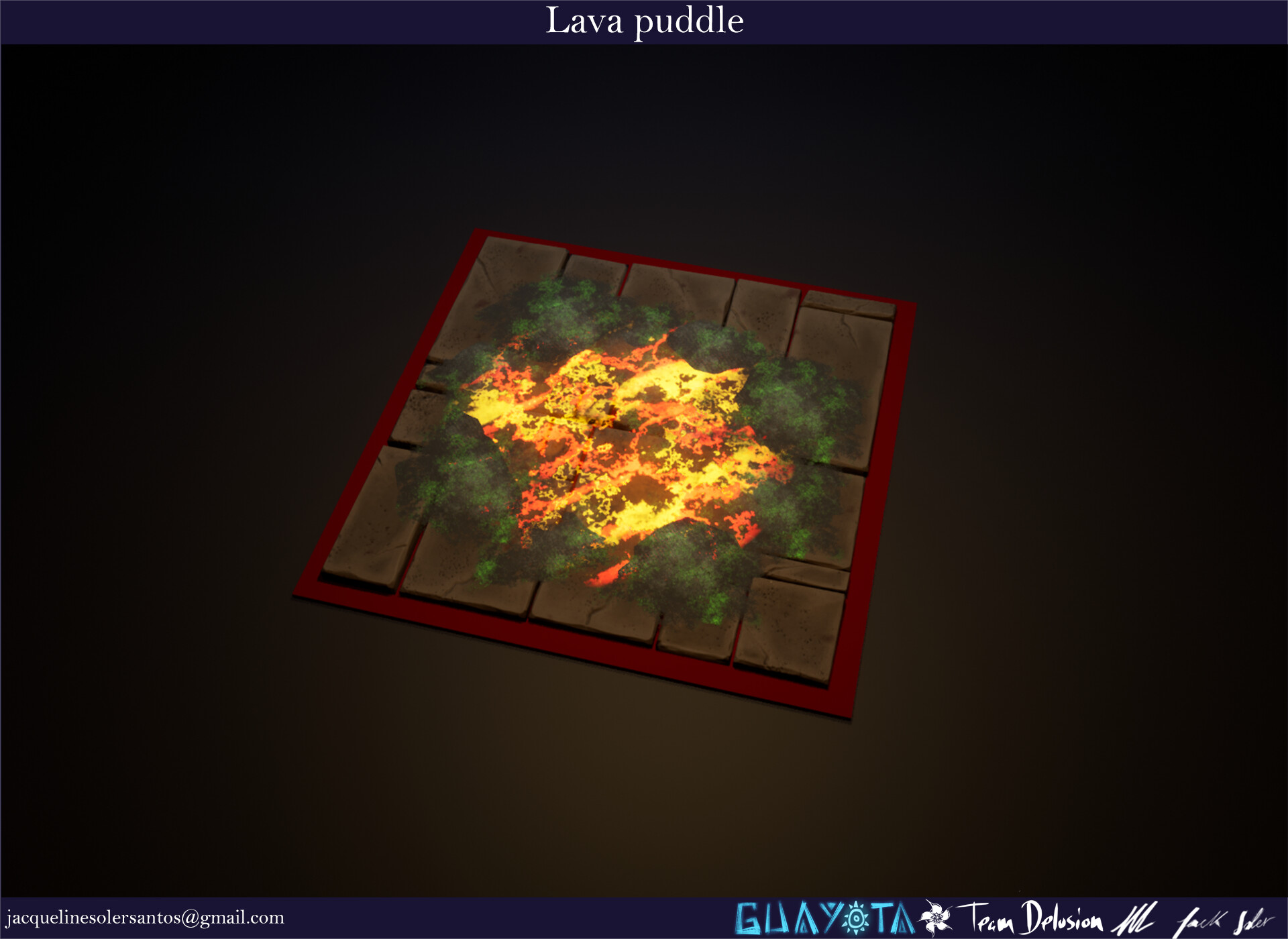 lava puddle