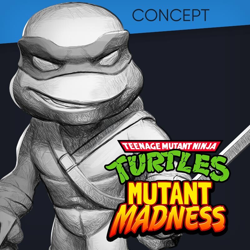 TMNT: MUTATION MADNESS :: RAT KING Color Character Conce…