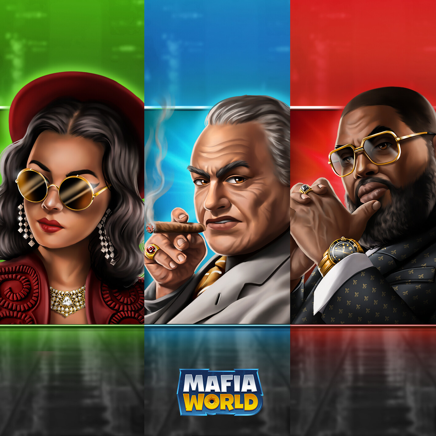 ArtStation - Mafia World game characters