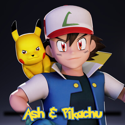 Ash e Pikachu =3 - Desenho de playert_kakashi - Gartic