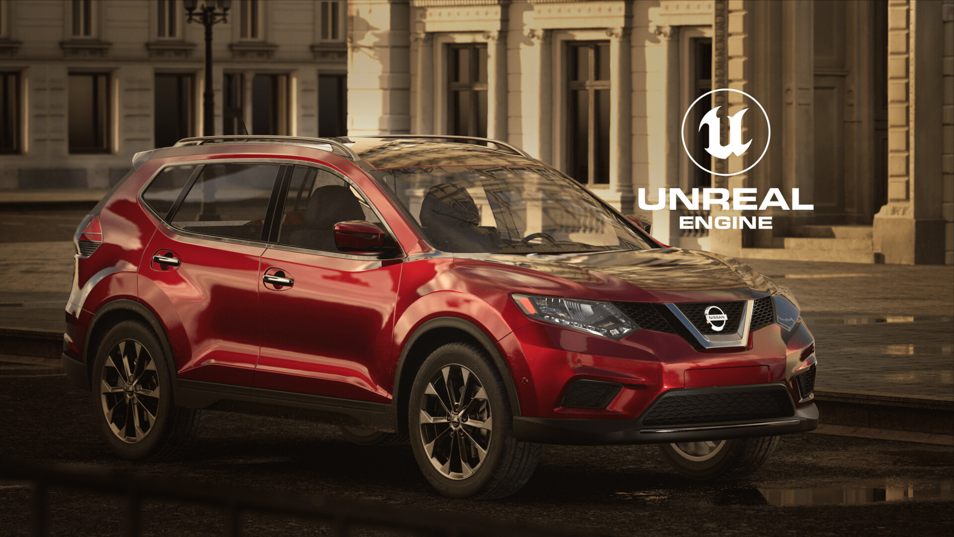 ArtStation NISSAN ROGUE 2018 Unreal Engine Automotive Render