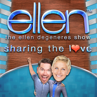 Ellen: Sharing the Love video slots (IGT) - Lead Artist