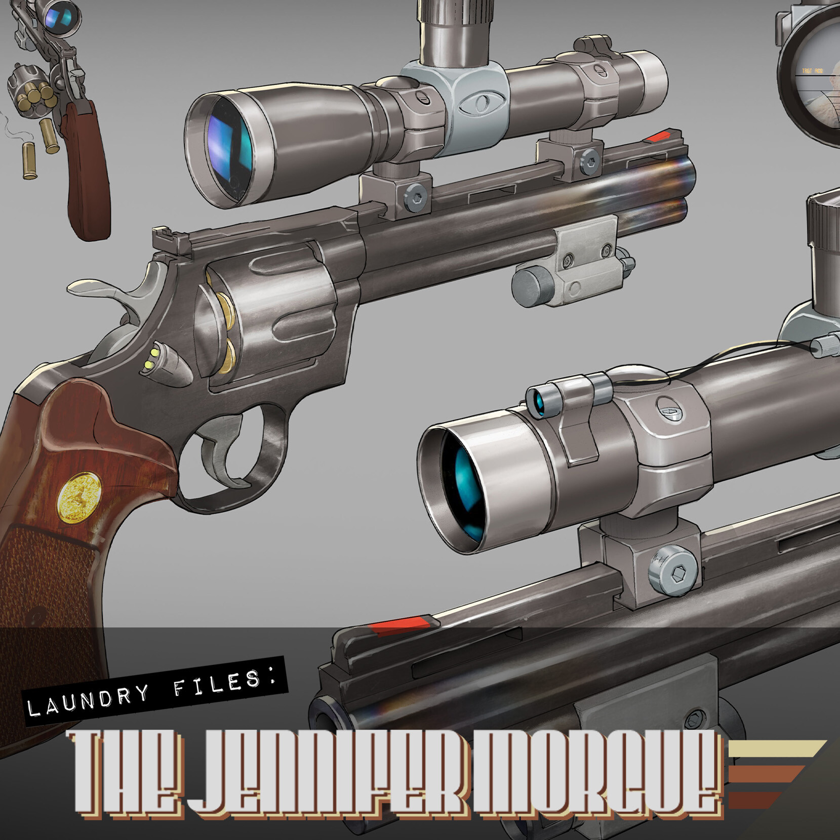 ArtStation - The Laundry Files: Laundry Agency Revolver