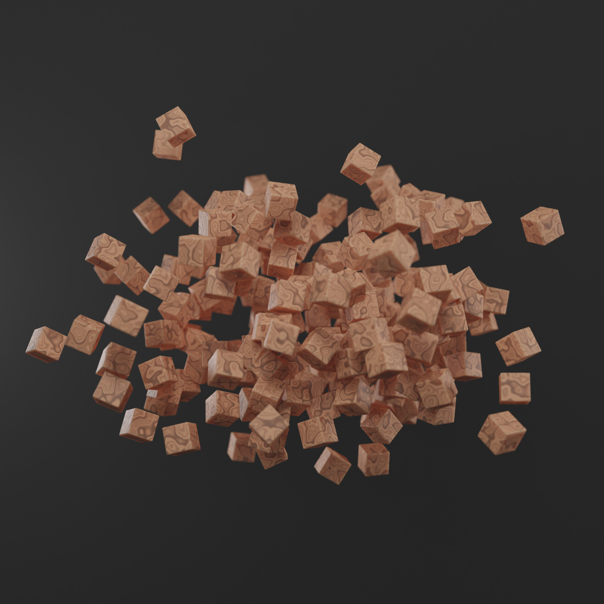 Artstation Wooden Cubes