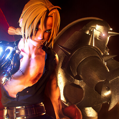 ArtStation - 機械鎧-Full metal Alchemist