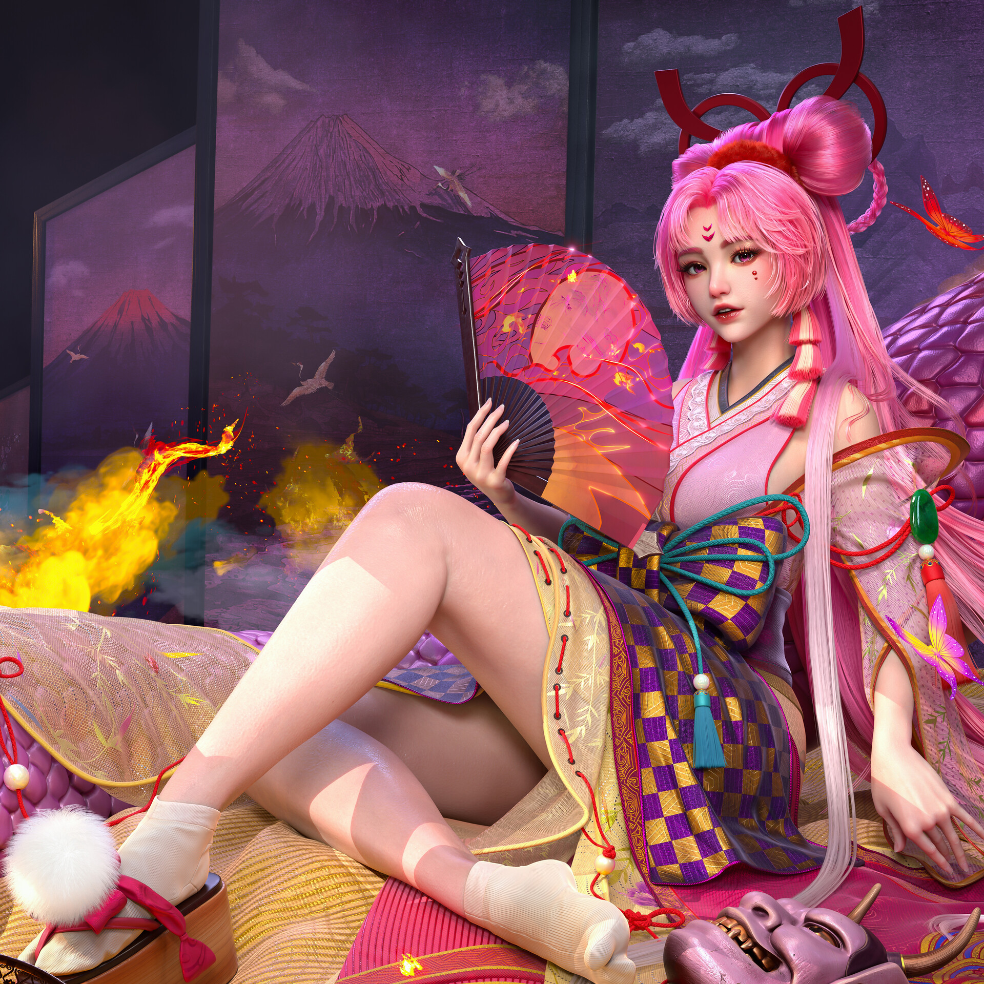 不知火舞 Amazon.co.jp: TUNSHI STUDIO x SNK 不知火舞 ザ キングオブ