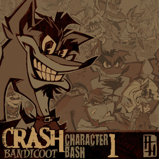 Artstation Crash Bandicoot Character Bash 1