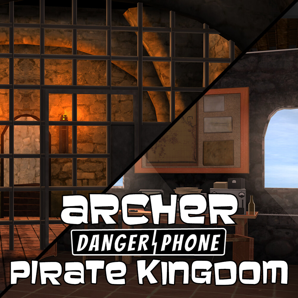 Archer: Danger Phone - Pirate Kingdom Event Scenes