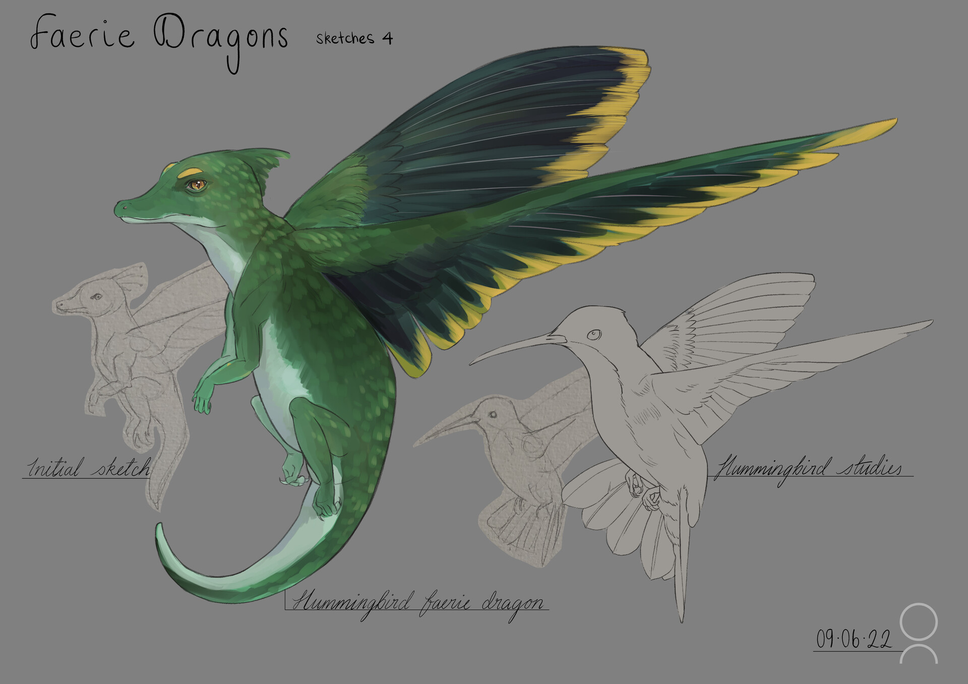 ArtStation - Faerie Dragon Redesigns / Concept Art