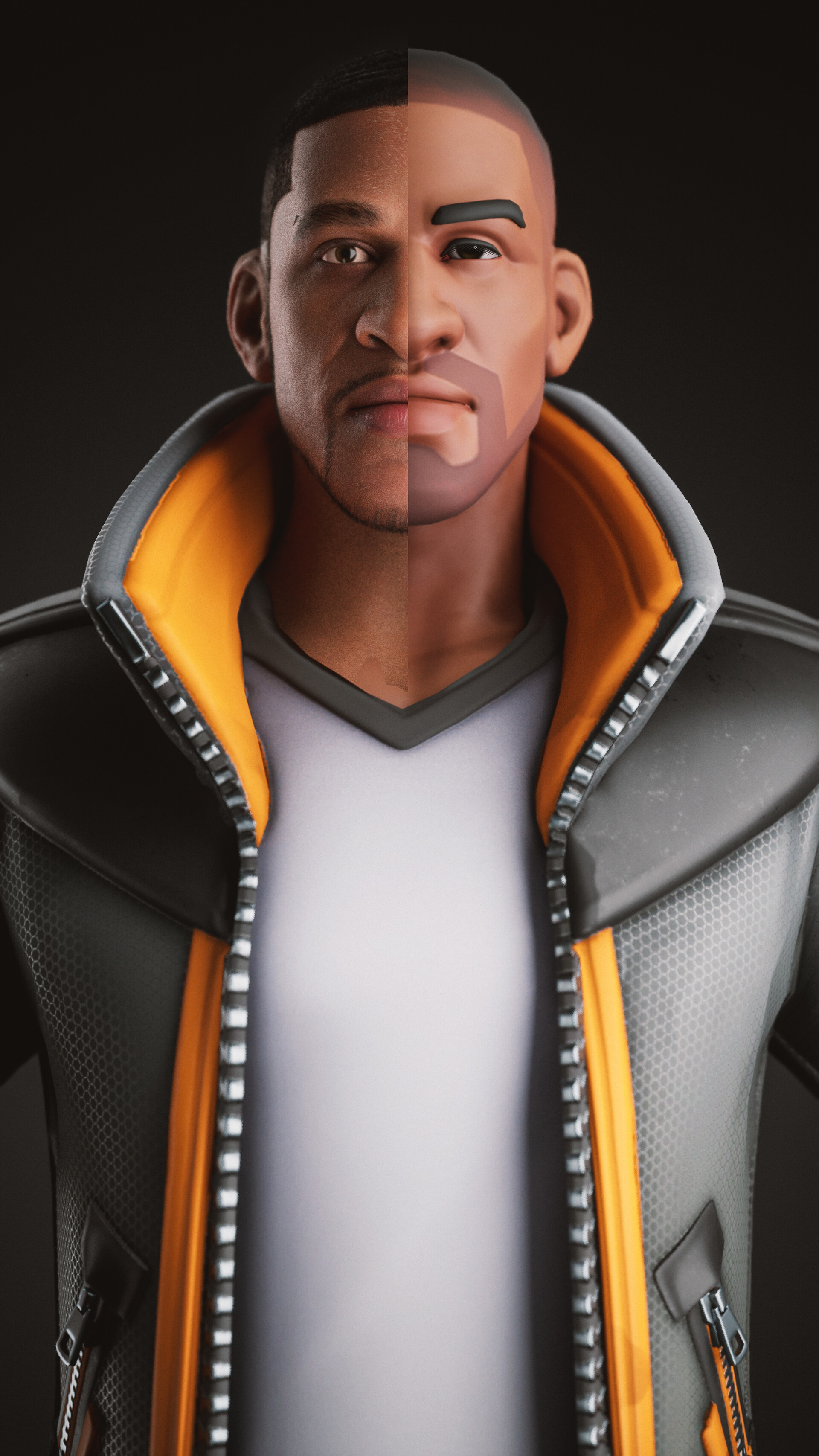 Artstation style guy mesh to metahuman unreal engine 5