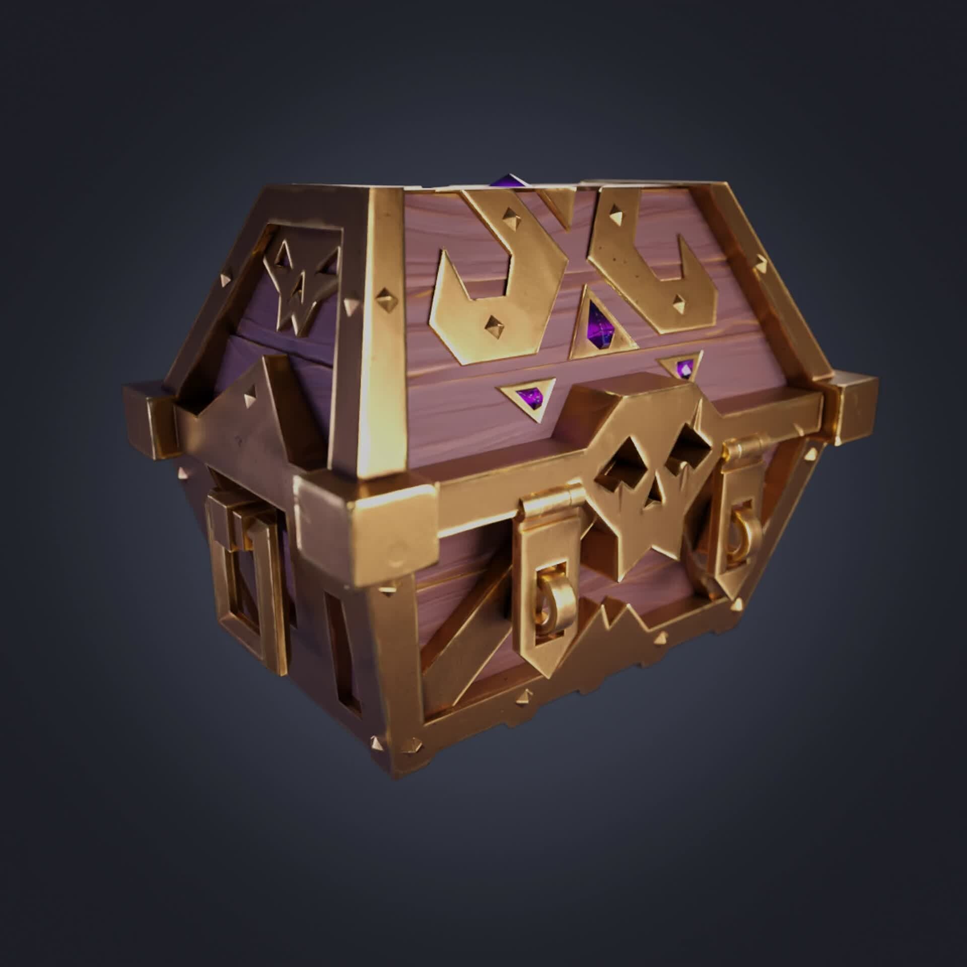 ArtStation Chest from Sea of Thieves