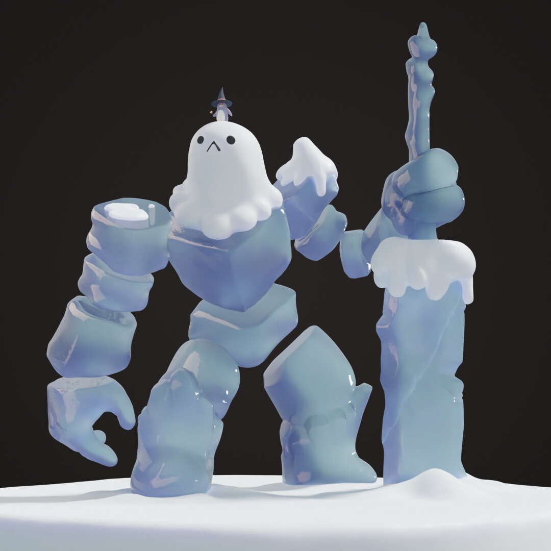 ArtStation - Snow Warrior