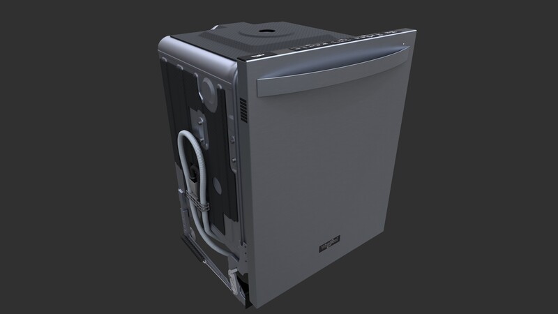 Dish washer 3D render