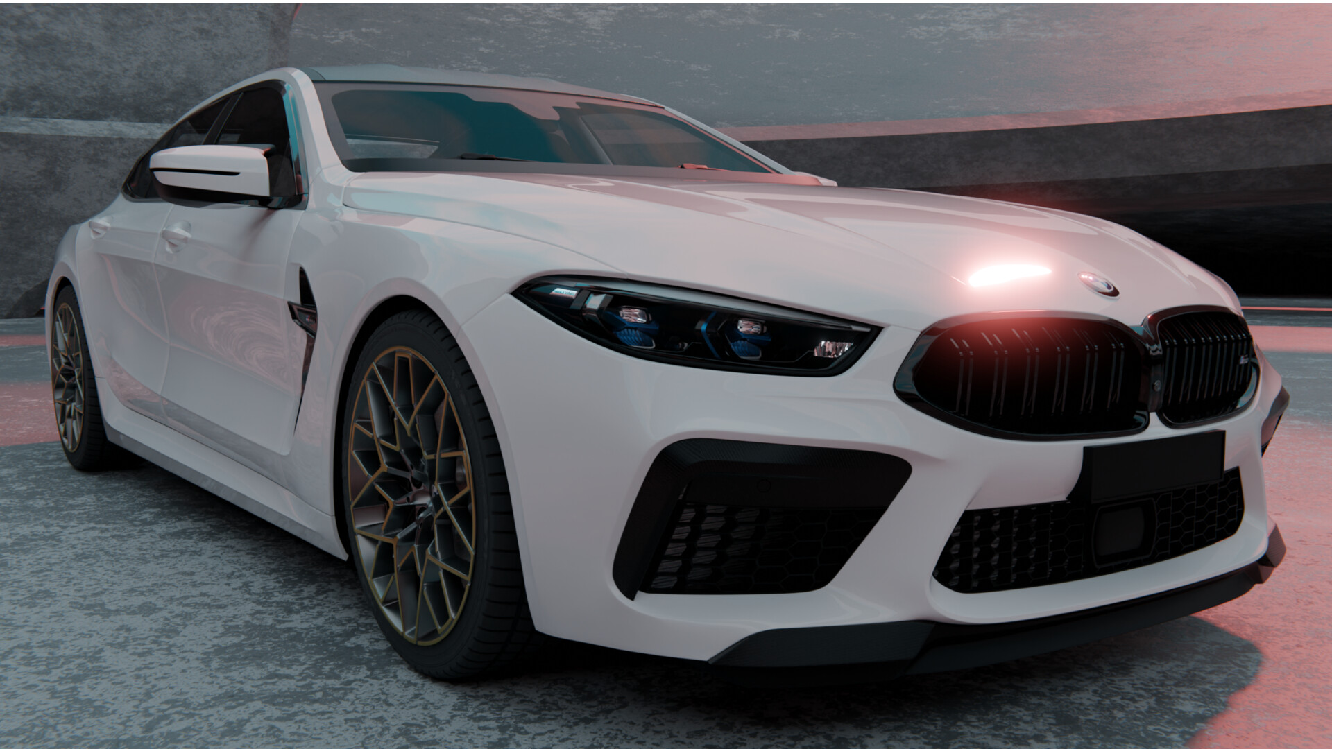 ArtStation - BMW M8 Competition Coupé