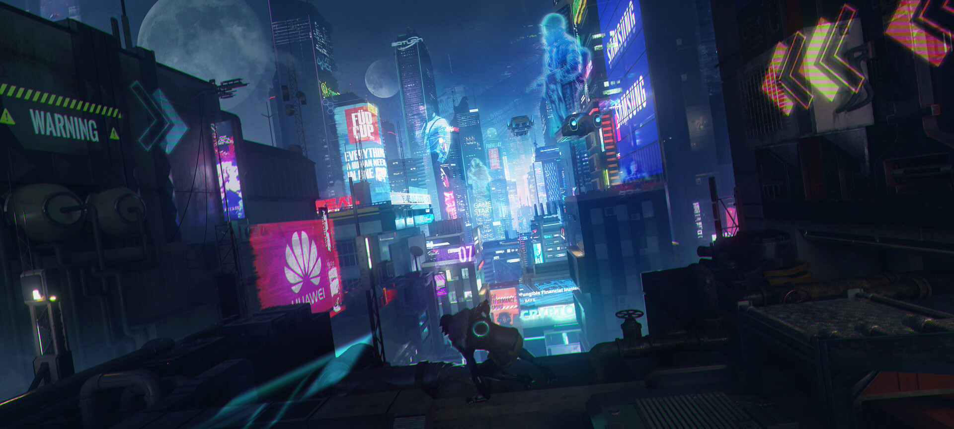 ArtStation - Cyberpunk City 2069