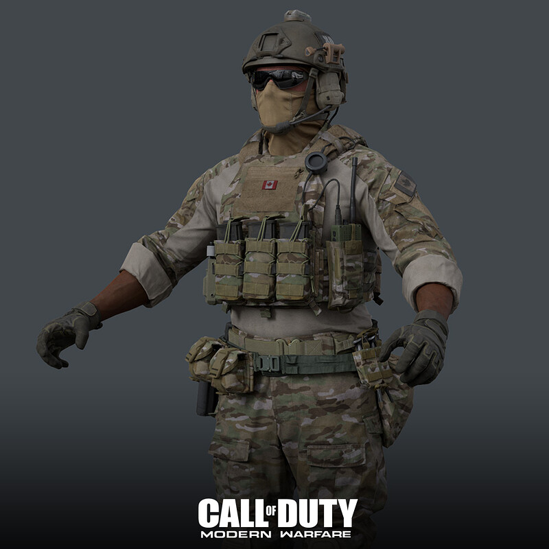 Call of Duty Modern Warfare - JTF skin