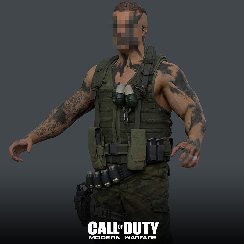 Call of Duty Modern Warfare - Minotavr skin