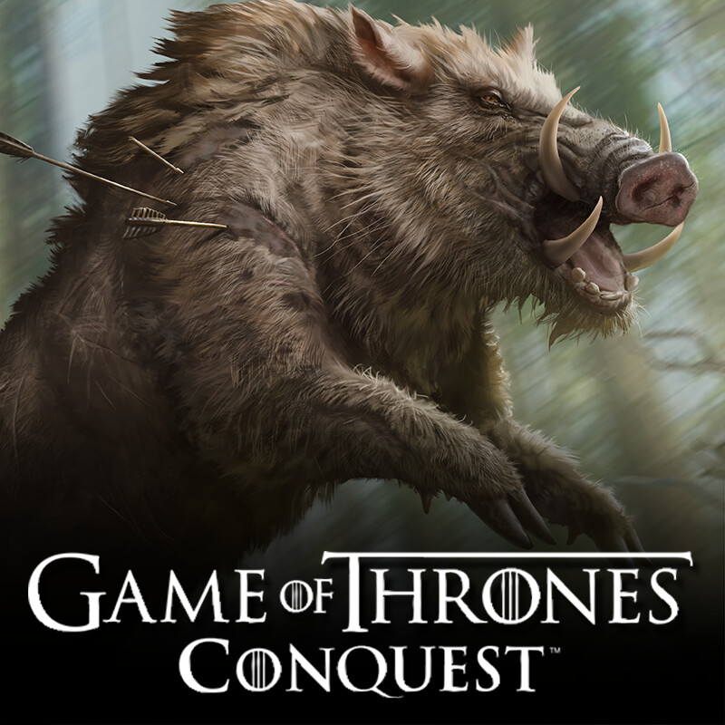 GoT: Conquest - Great Boar Monster Portrait