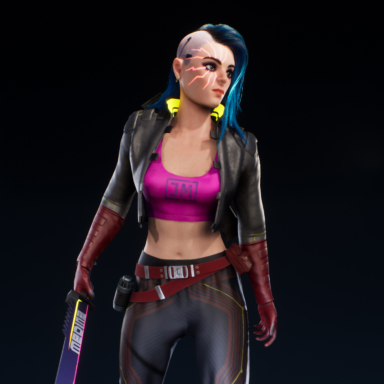 ArtStation - Cyberpunk Girl