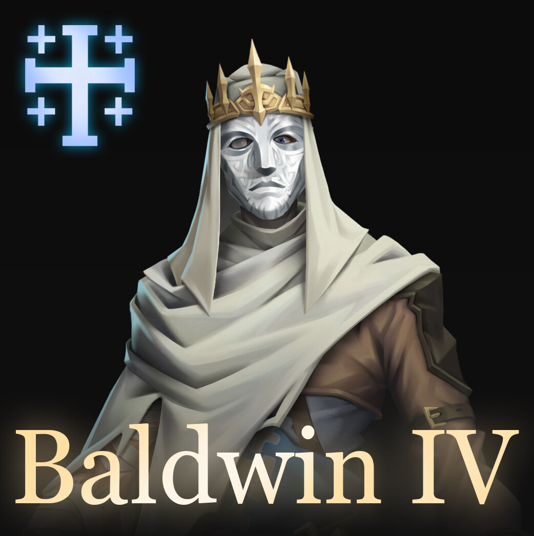 ArtStation Baldwin IV of Jerusalem