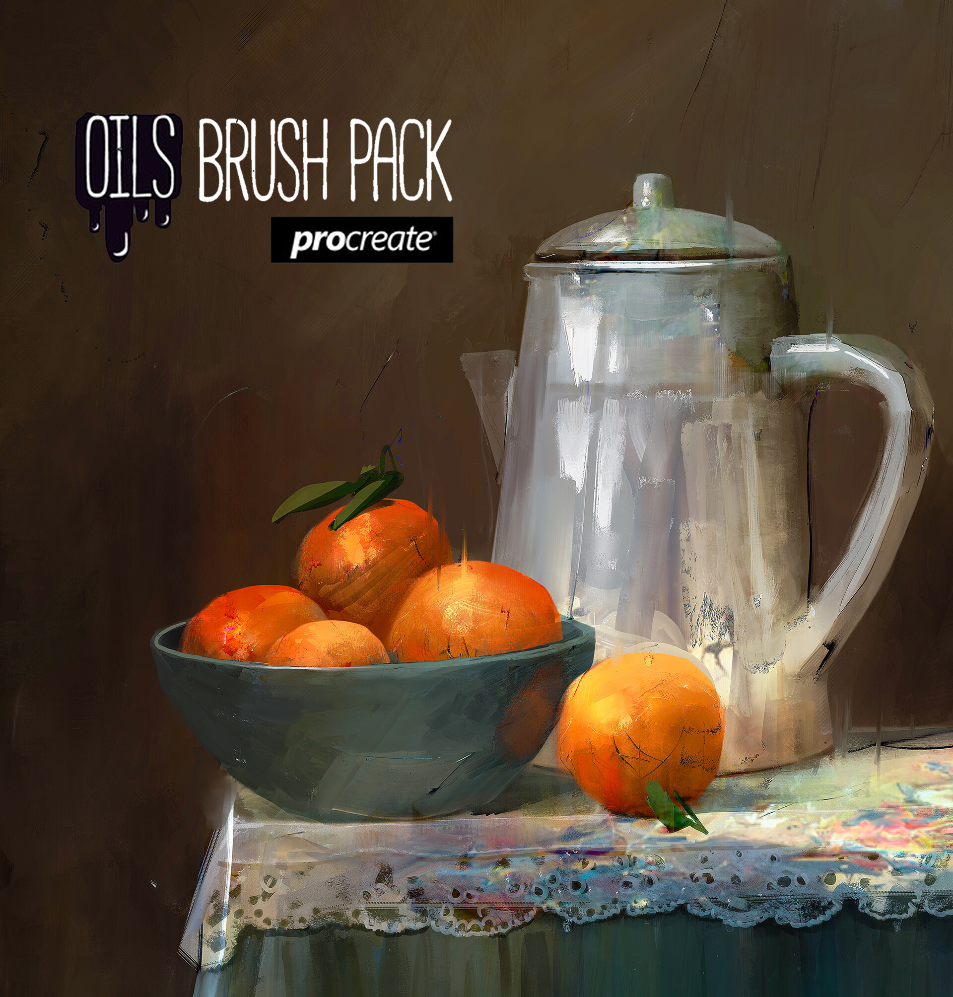 ArtStation Digital OIL painting in Procreate 1