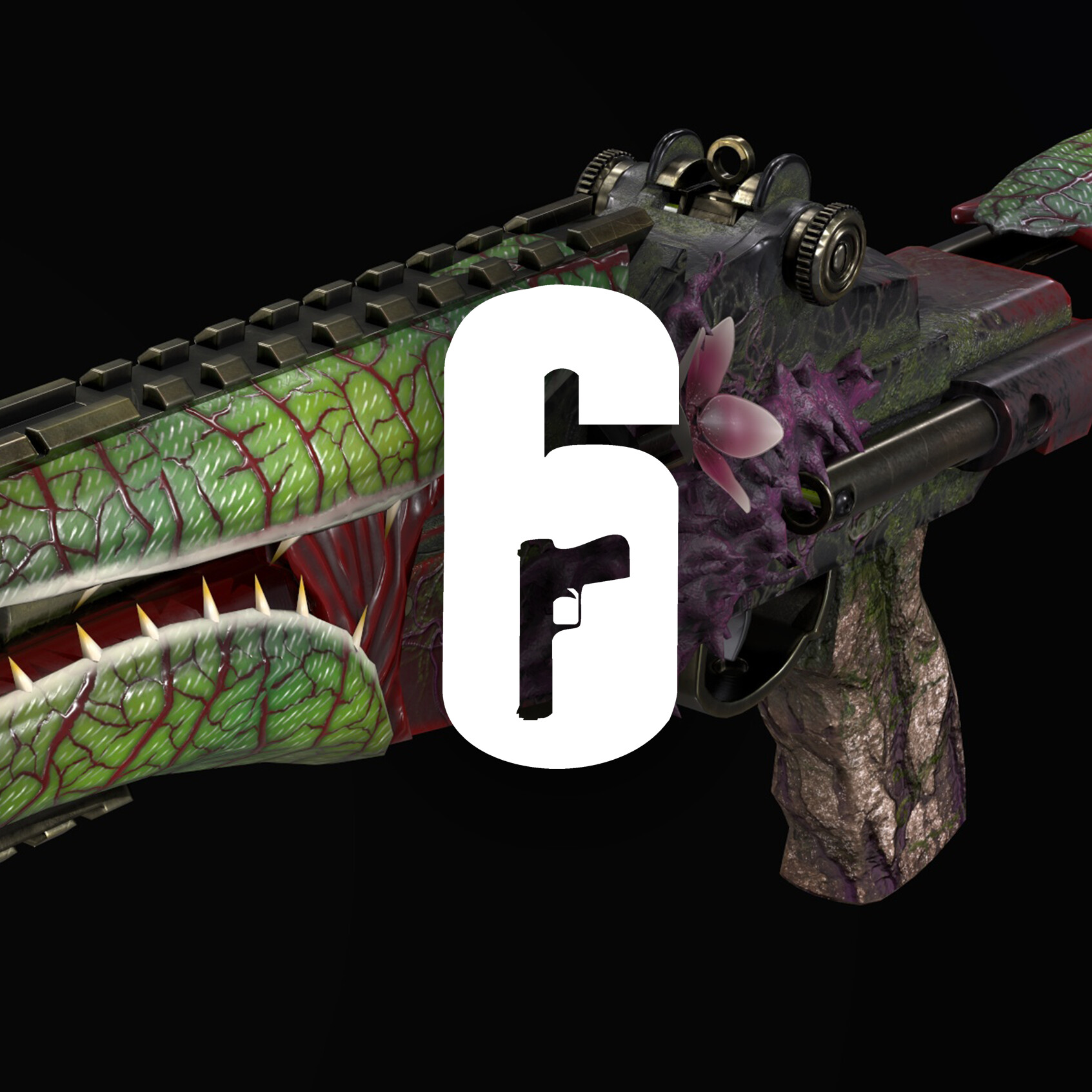 ArtStation Mk14 Trigger Hair Skin for Rainbow Six Siege