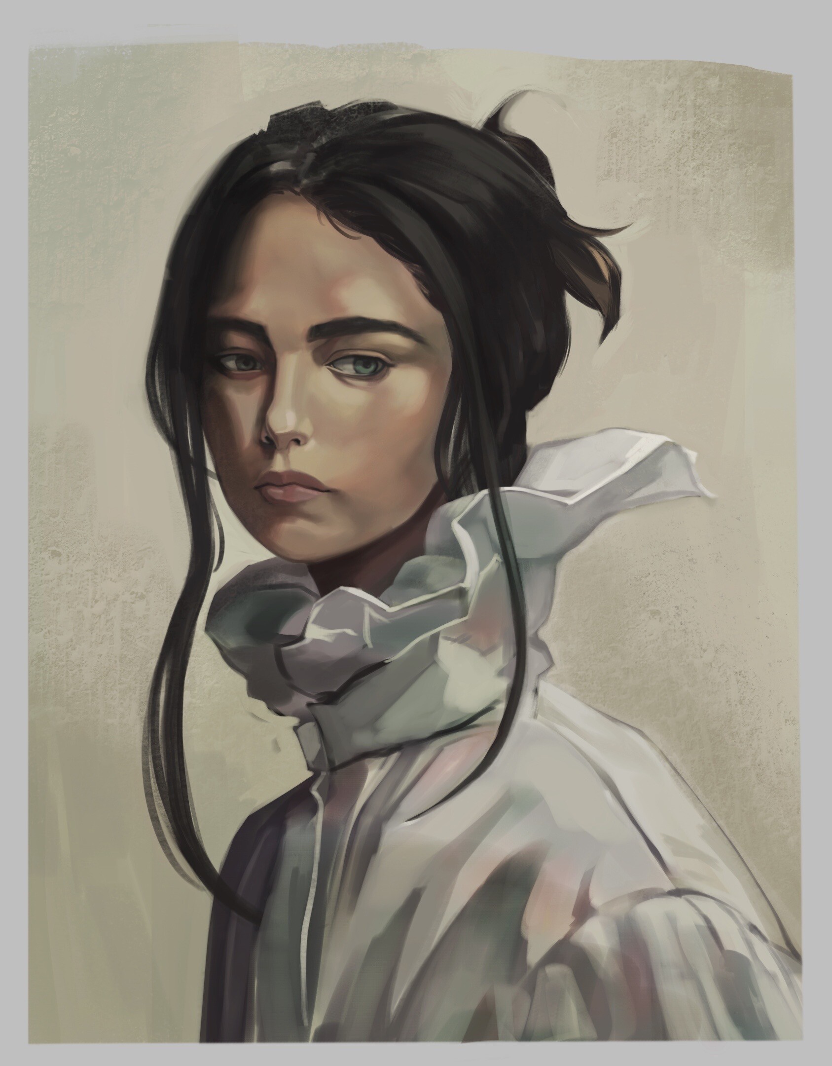 ArtStation - Portrait Studies #1-#4