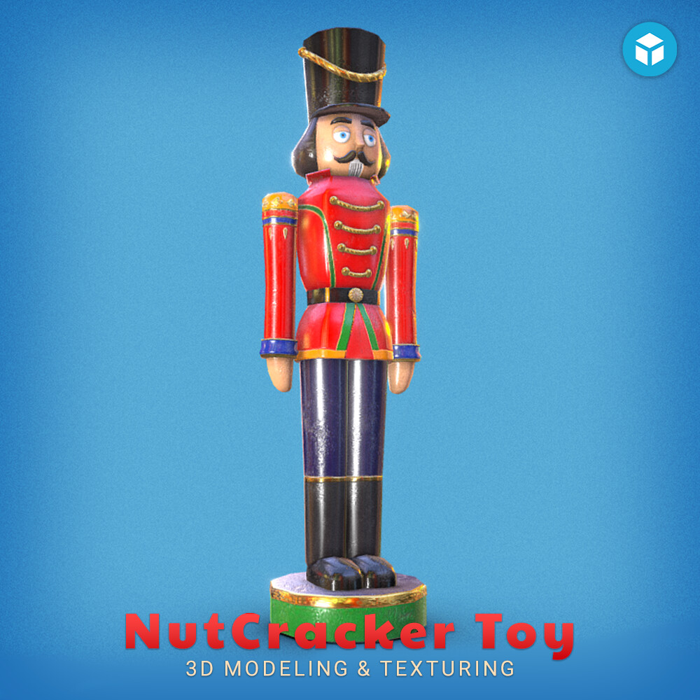 ArtStation NutCracker Toy 3D
