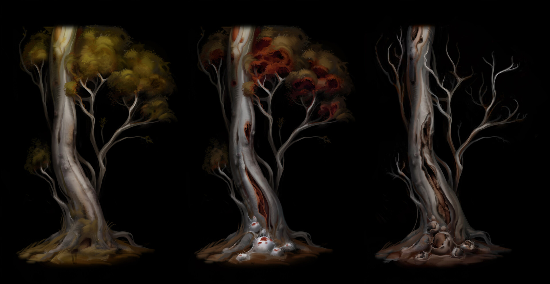 ArtStation - Fireling's Quest: Infection concept