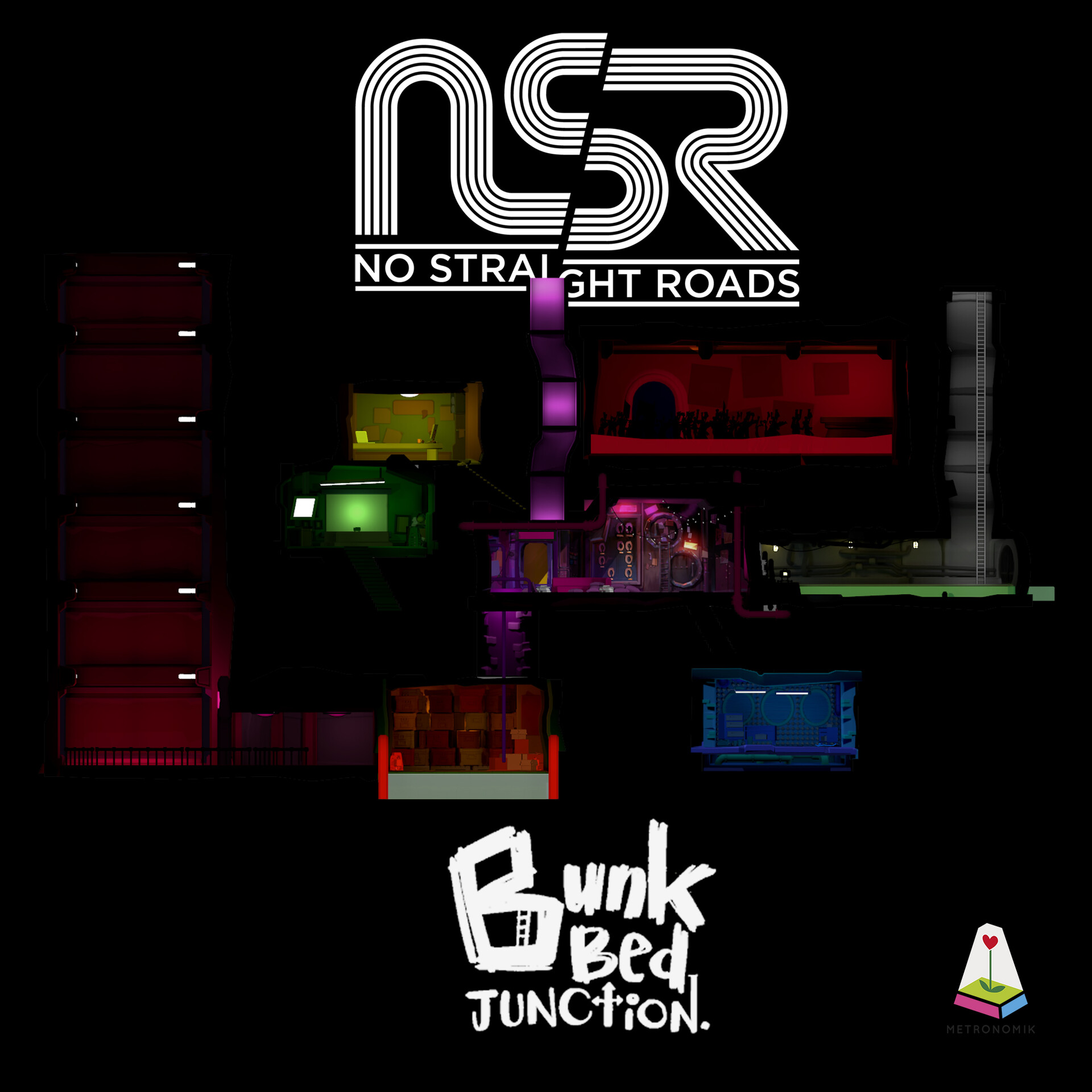 ArtStation No Straight Roads The Sewer Bunk Bed Juntion Base