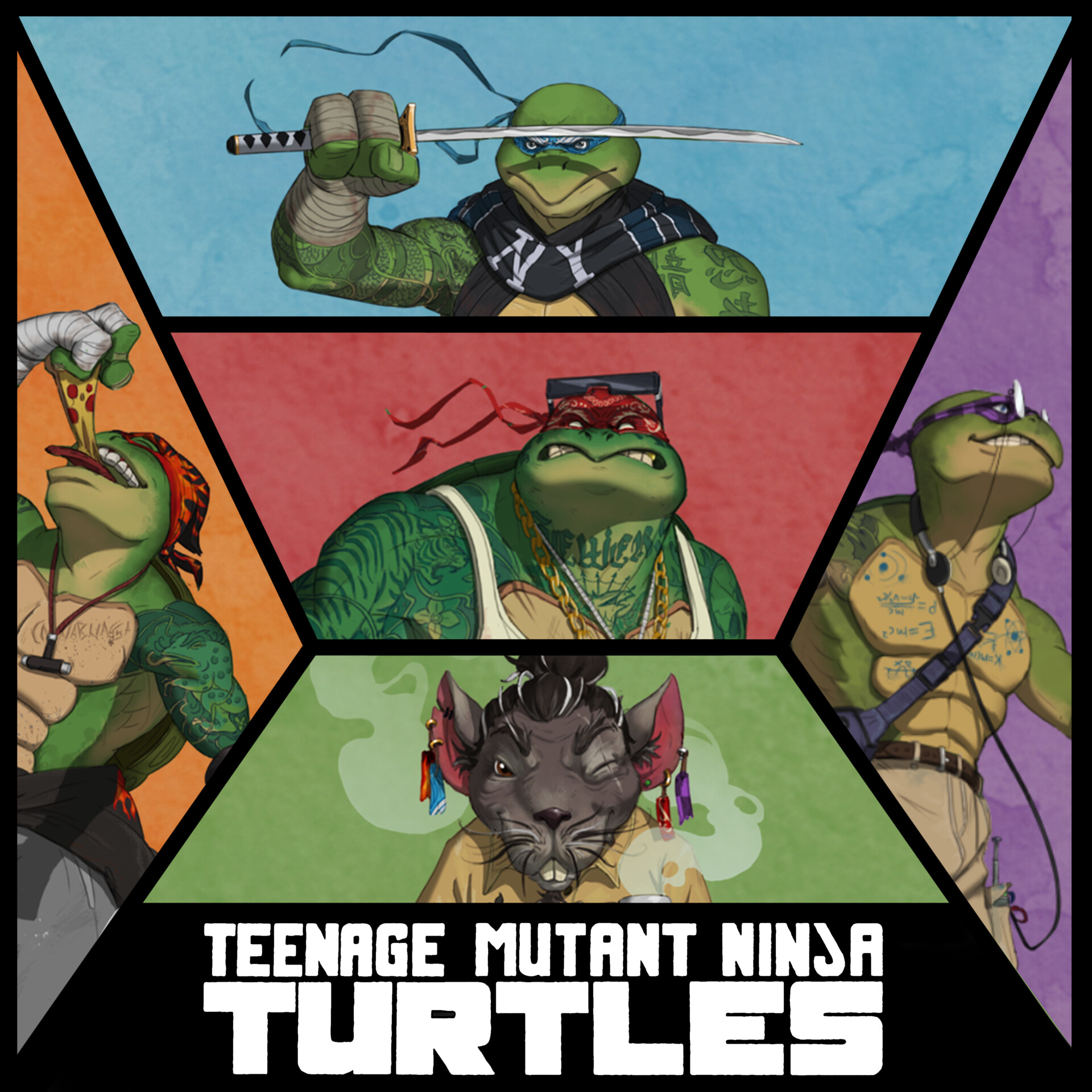 ArtStation - TMNT fan art