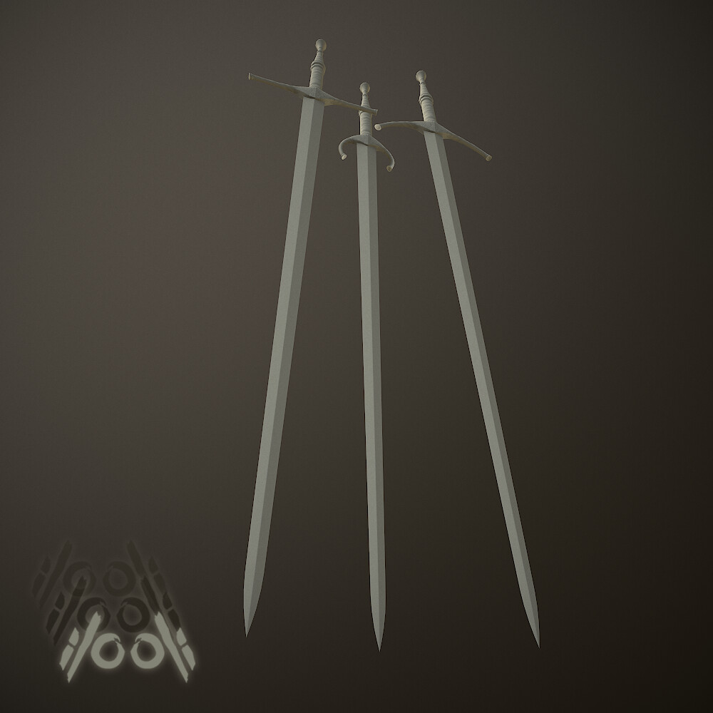 ArtStation 3 BASTARD SWORD