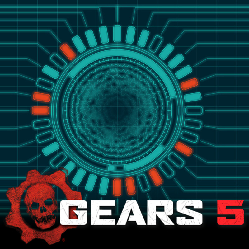 ArtStation Gears 5 various signage and graphics
