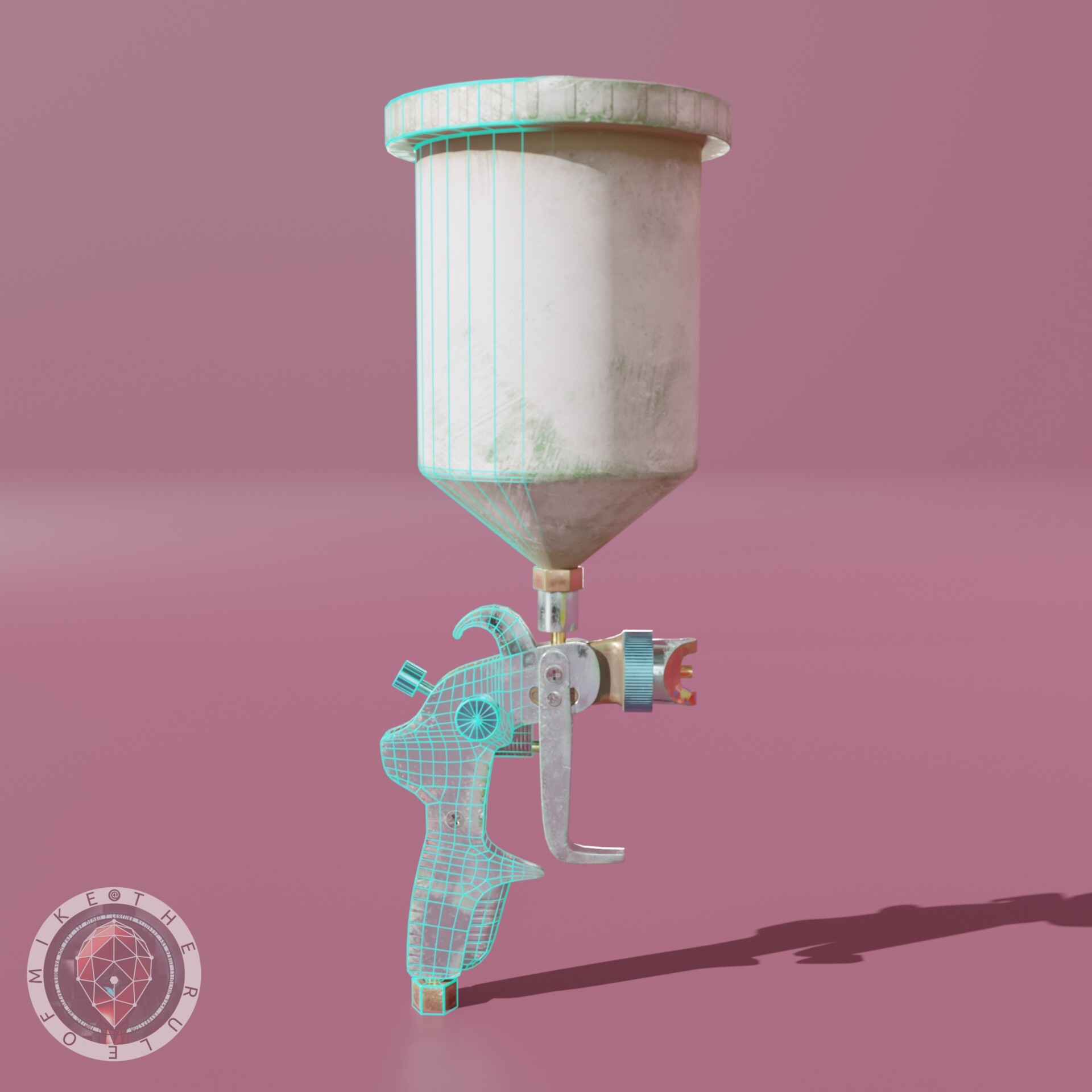 ArtStation Paint gun.