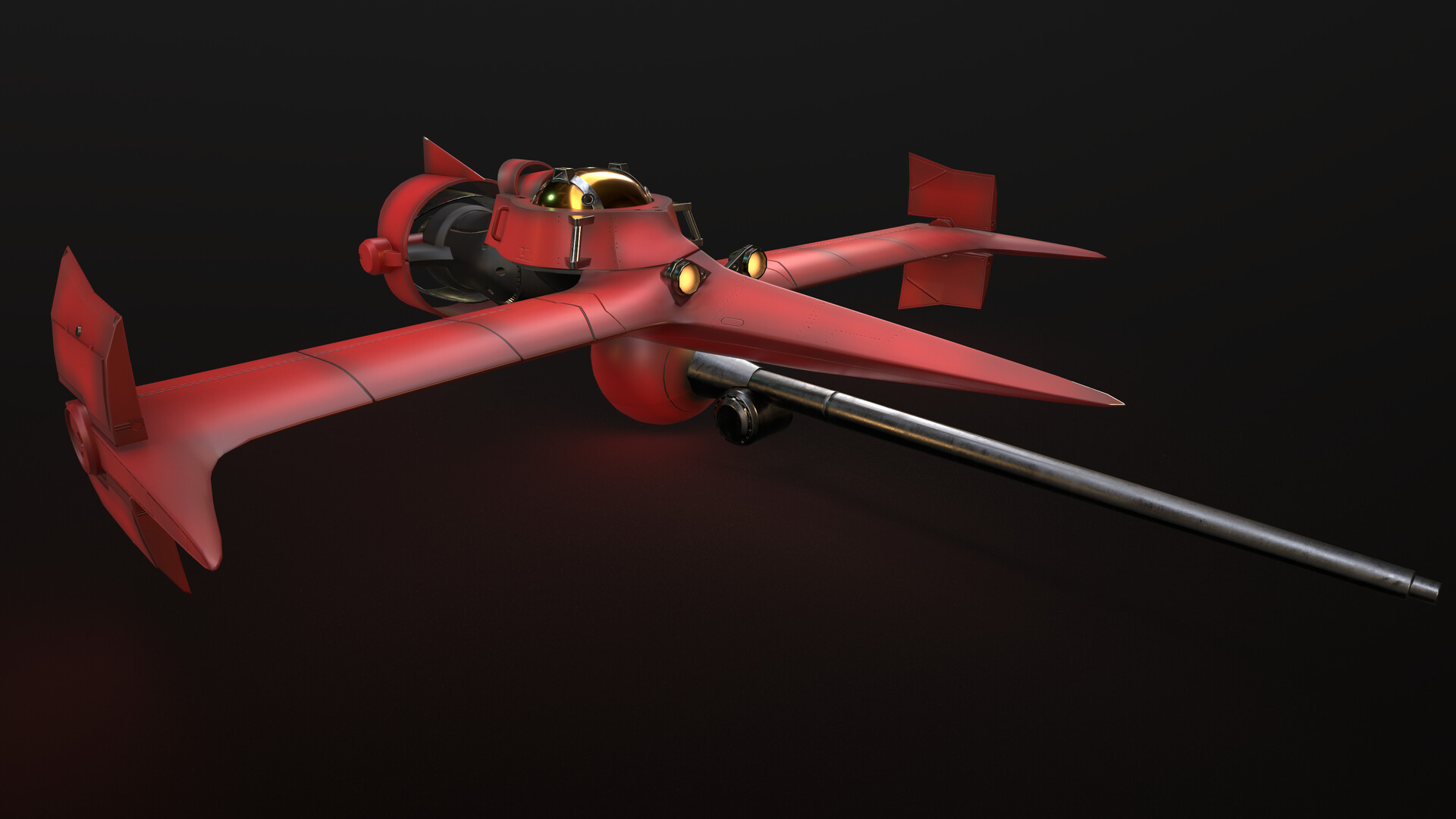 ArtStation Cowboy Bebop Swordfish II HighRes + Textured Version