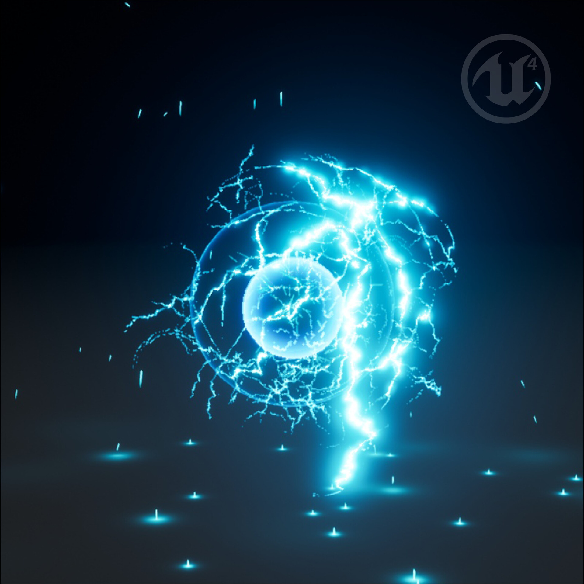 ArtStation - Electric ball