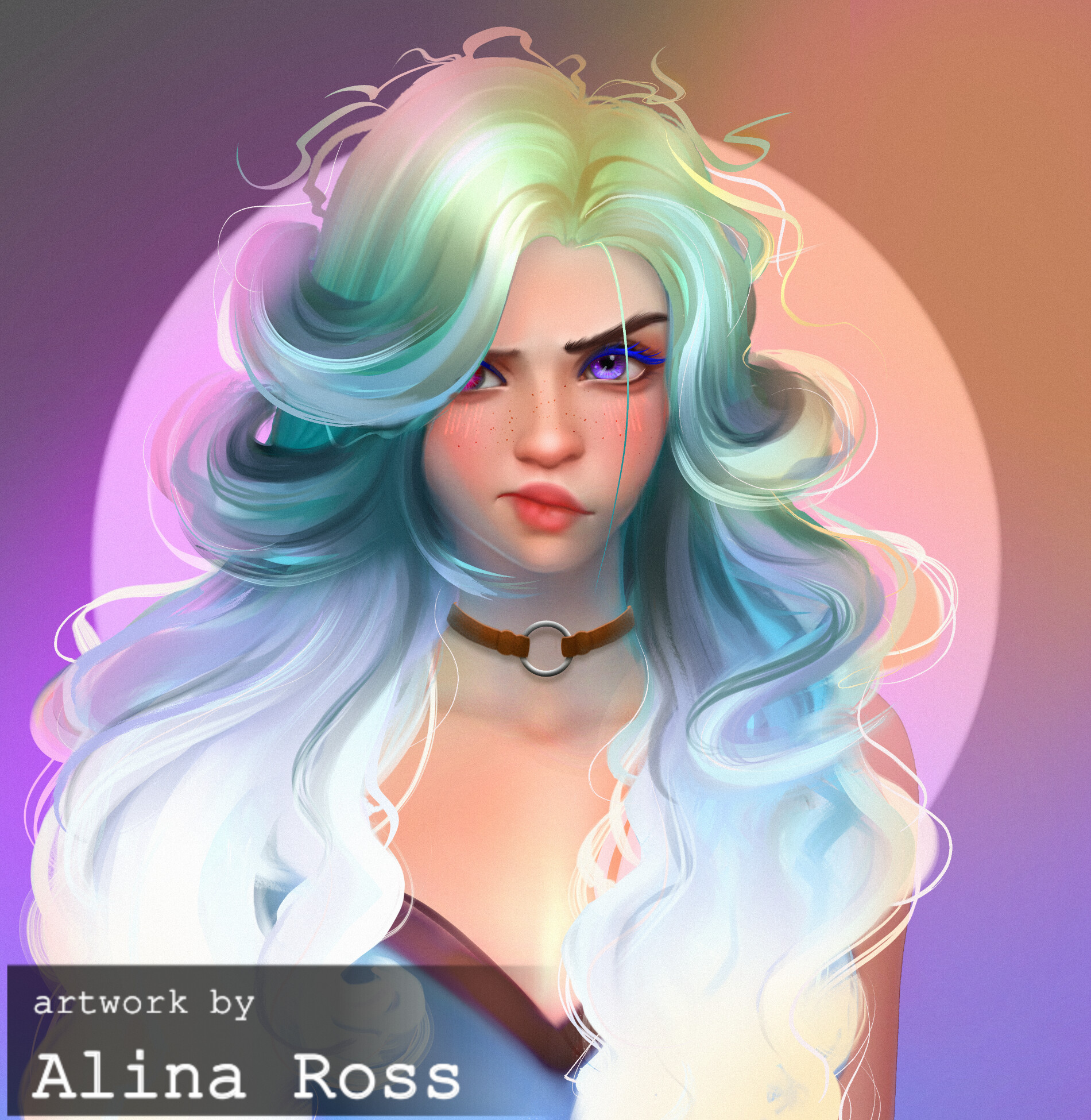 ArtStation - 2D Art Alice's view will tell you about her opinion about ...