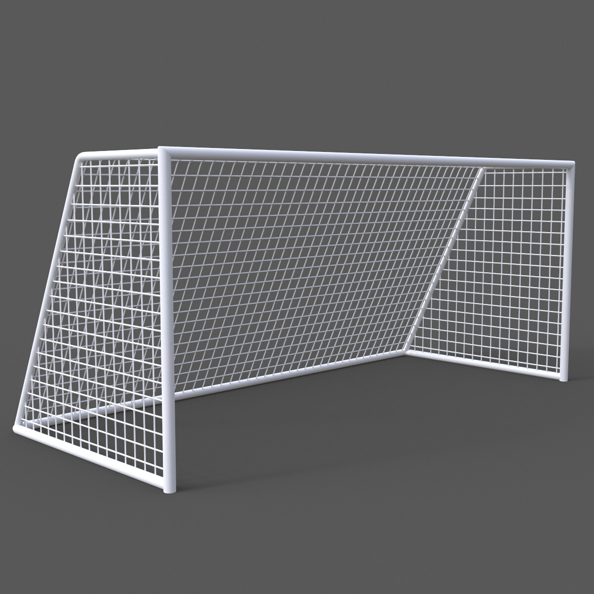 ArtStation - PBR Soccer Football Goal Post H