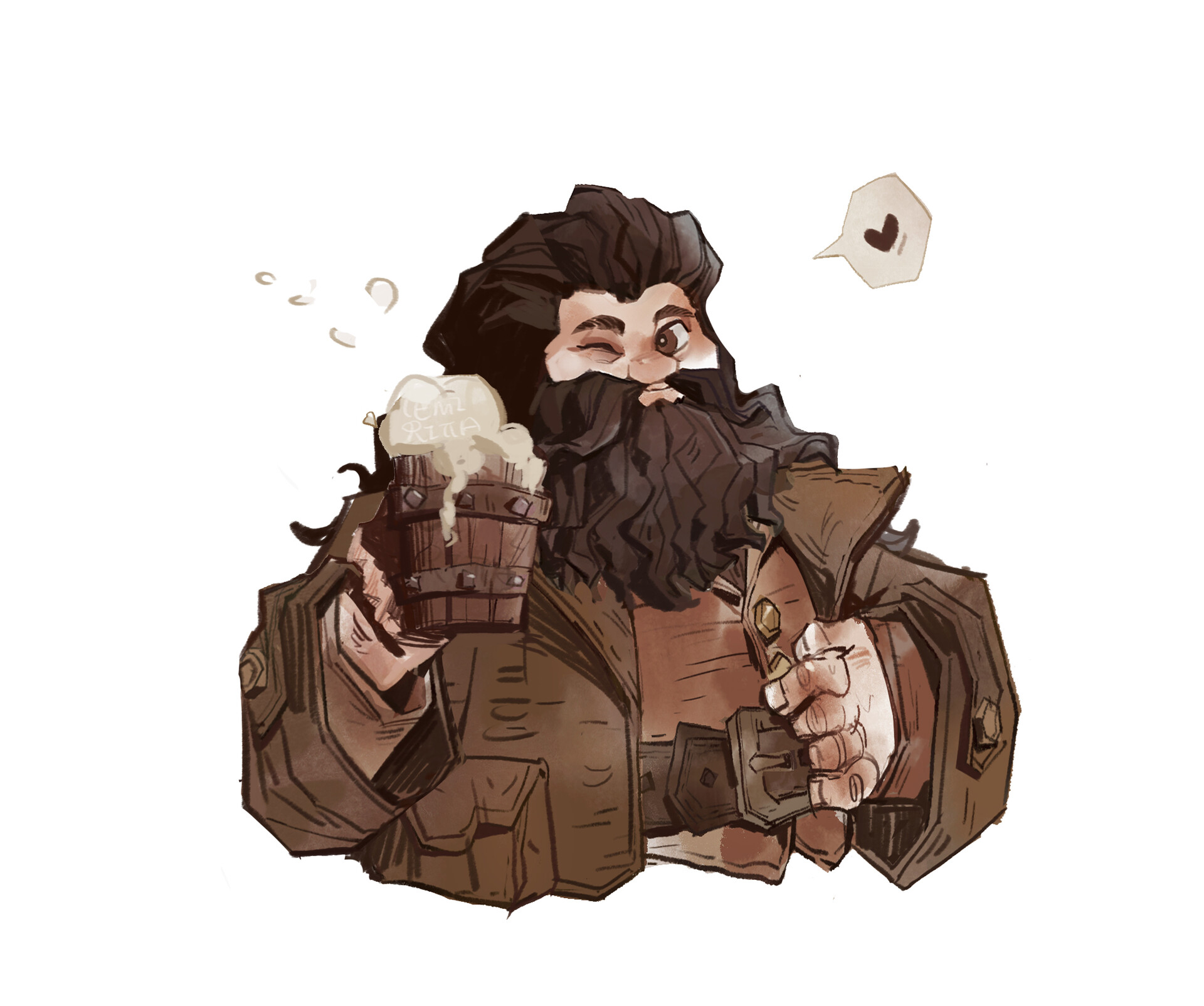 ArtStation - Rubeus Hagrid-Harry Potter