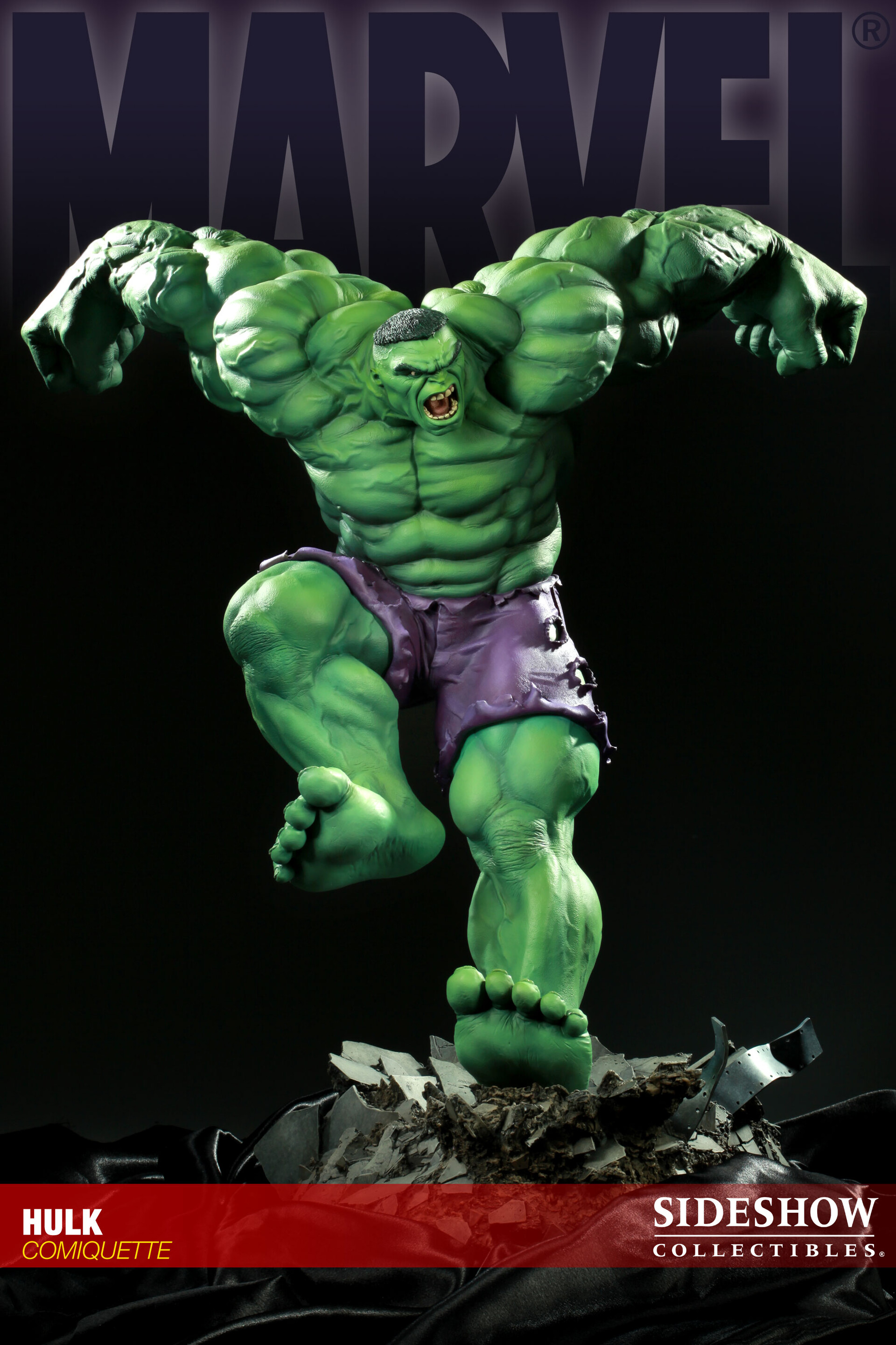 ArtStation - Hulk Statue by Sideshow Collectibles.